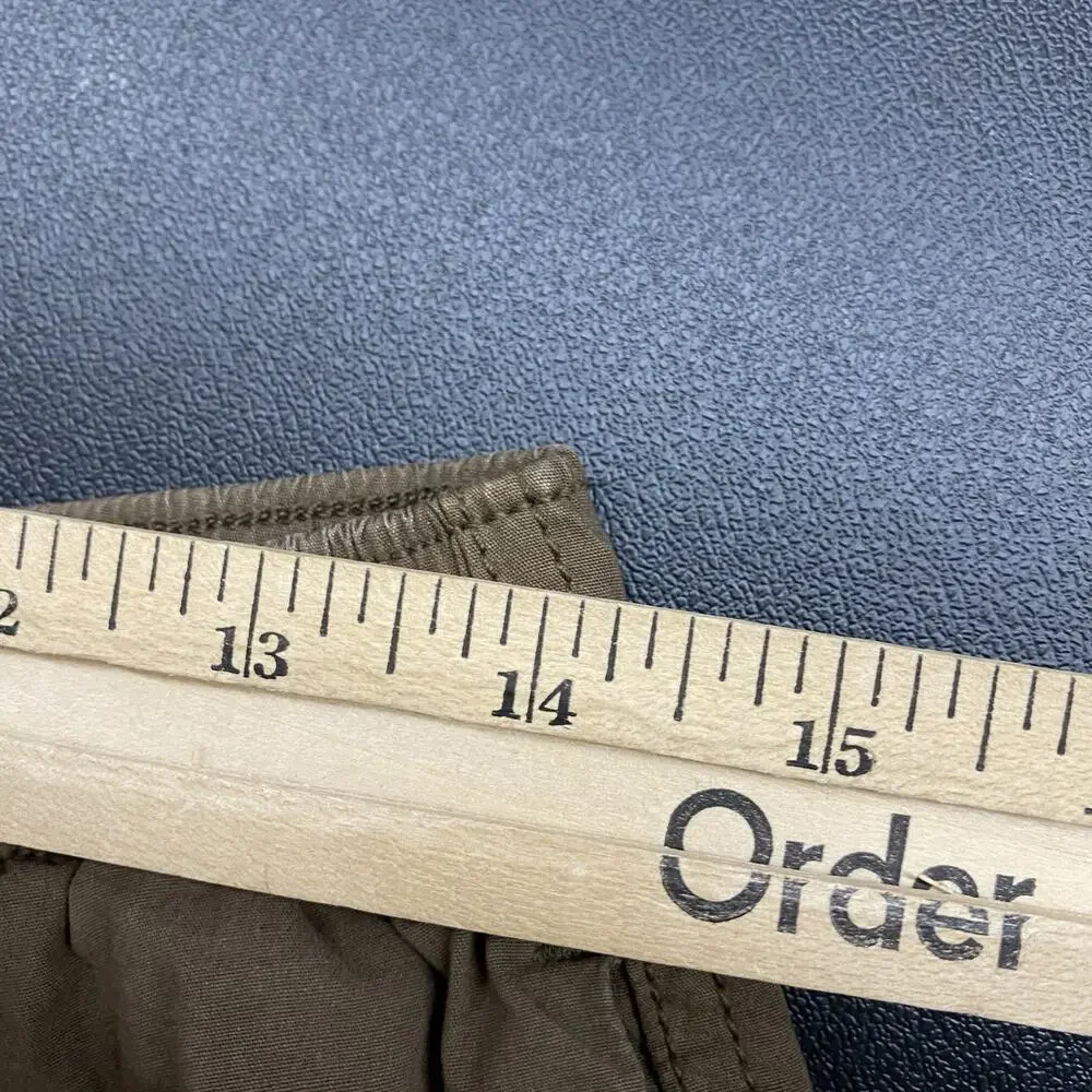 American Eagle NWT Cargo Parachute Pants XS Brown Baggy Utility Y2K Drawstring